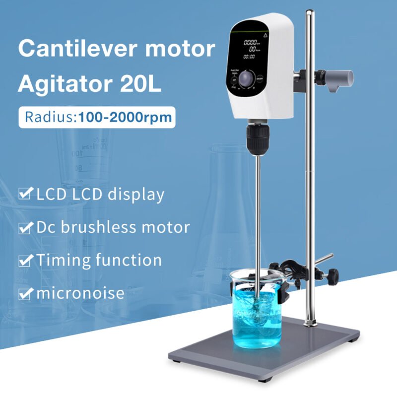 20L timeable cantilever electric mixer+LA022 - Image 2