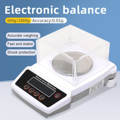 0.01g windproof cover balance scale+BS018/BS019 - Image 3
