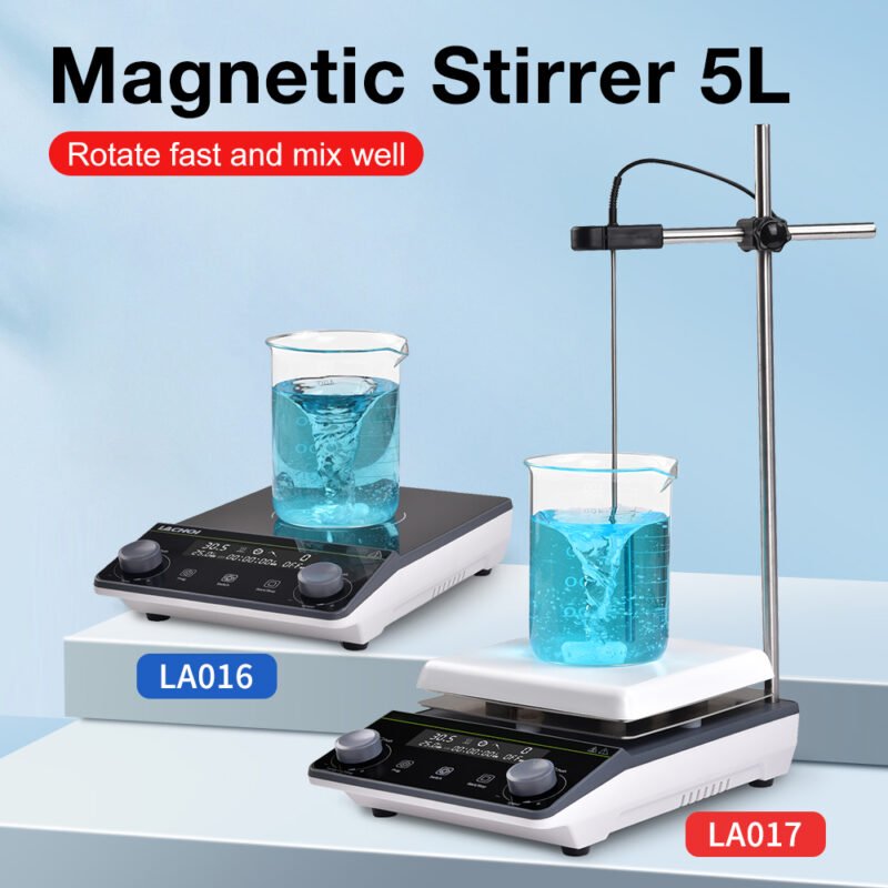 Heating magnetic stirrer 5L+LA017 - Image 2