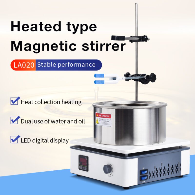 Oil bath/water bath heating magnetic stirrer+LA020 - Image 2