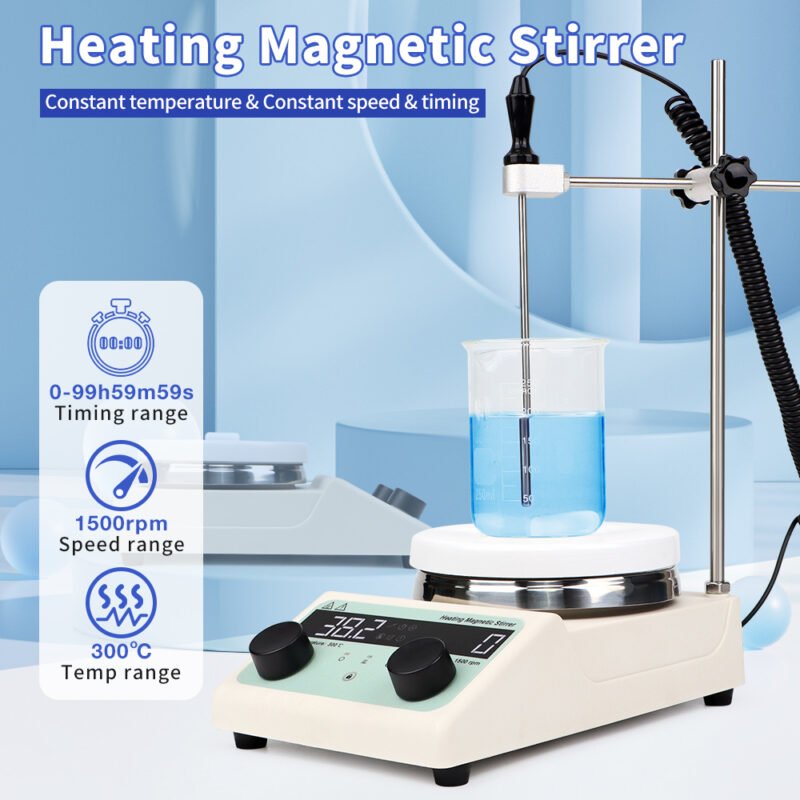 Heating magnetic stirrer MS300PRO+LA033 - Image 2