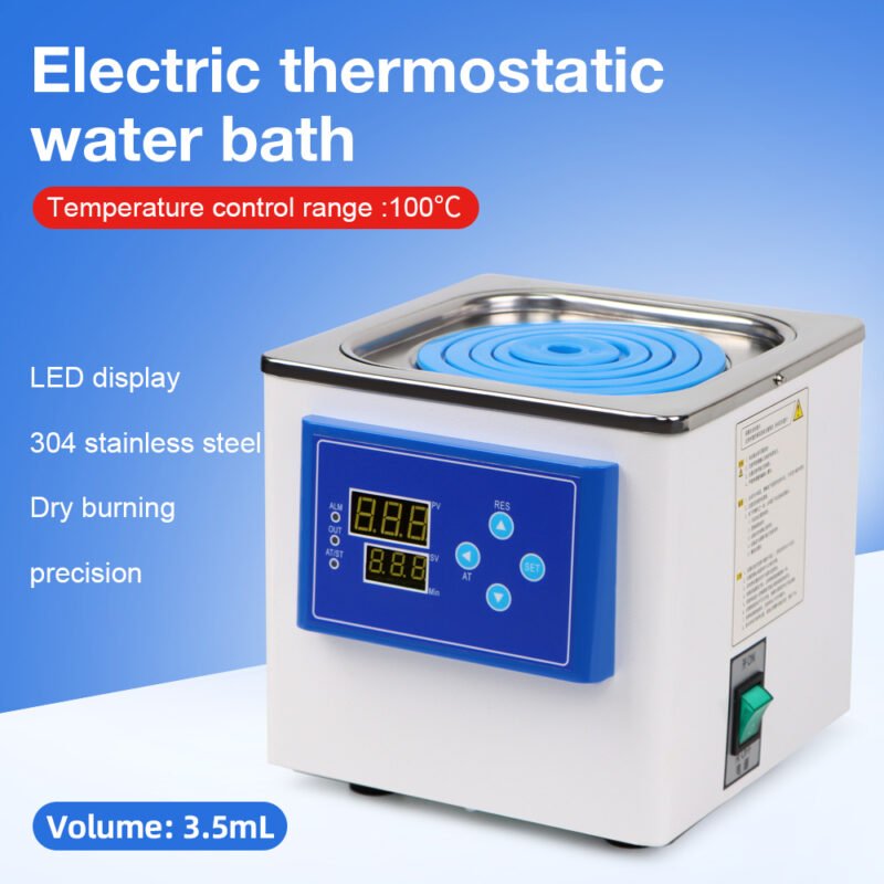 3.5L Digital constant temperature single row water bath pot+WB003 - Image 2