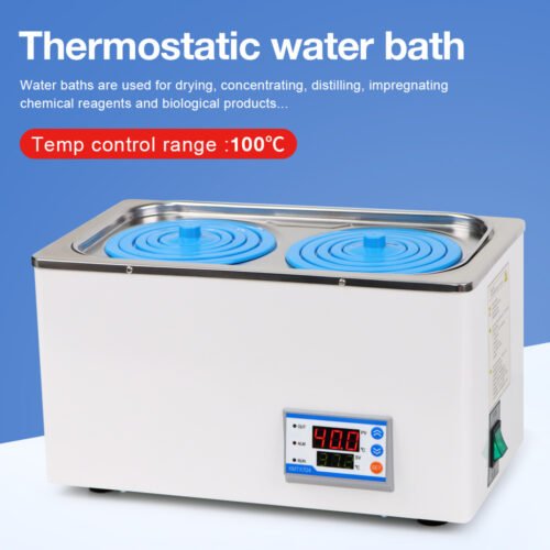 7L Digital constant temperature two column water bath pot+WB002 - Image 2