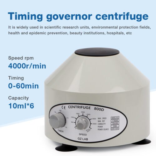 800D Timed speed regulating centrifuge (10ml * 6)+LA114 - Image 2