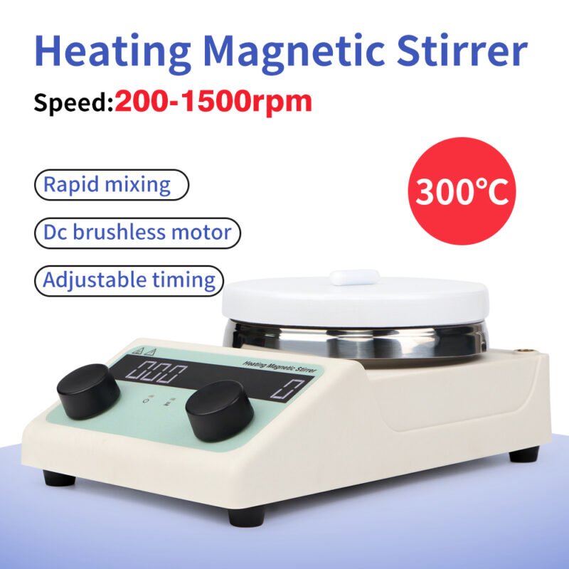 Heating magnetic stirrer MS300B+LA030 - Image 3