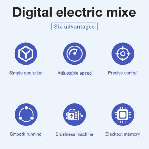 Timing digital display electric mixer+LA070 - Image 3