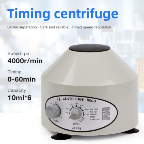 800D Timed speed regulating centrifuge (10ml * 6)+LA114 - Image 3