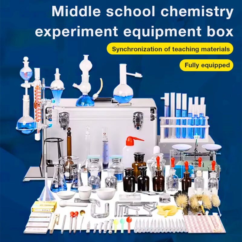 141pcs Glassware Lab Equipment Kit+LA119 - Image 4