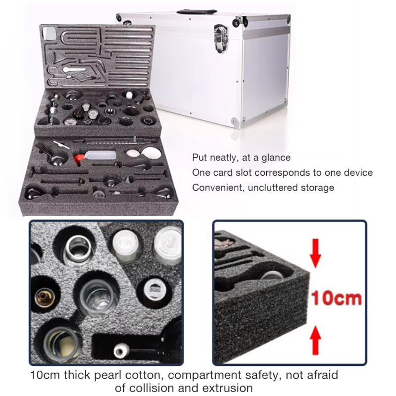 141pcs Glassware Lab Equipment Kit+LA119 - Image 7