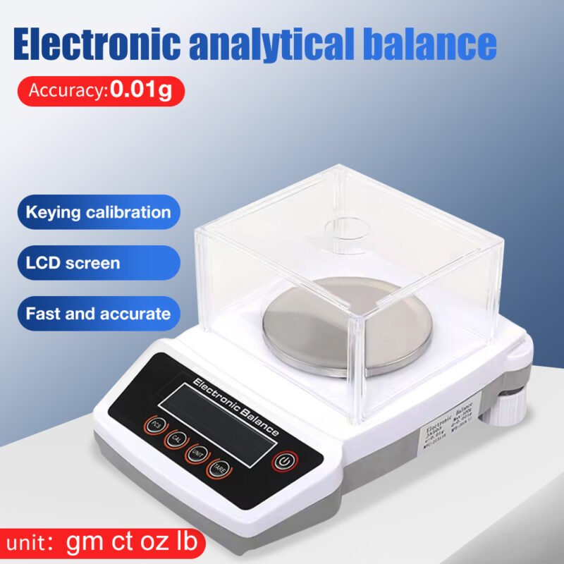 0.01g windproof cover balance scale+BS018/BS019 - Image 4