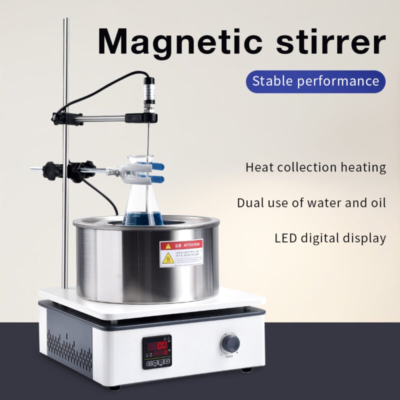 Oil bath/water bath heating magnetic stirrer+LA020 - Image 4