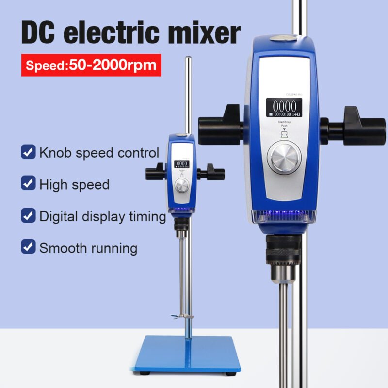 Digital speed regulation electric 110S cantilever mixer+LA066 - Image 4