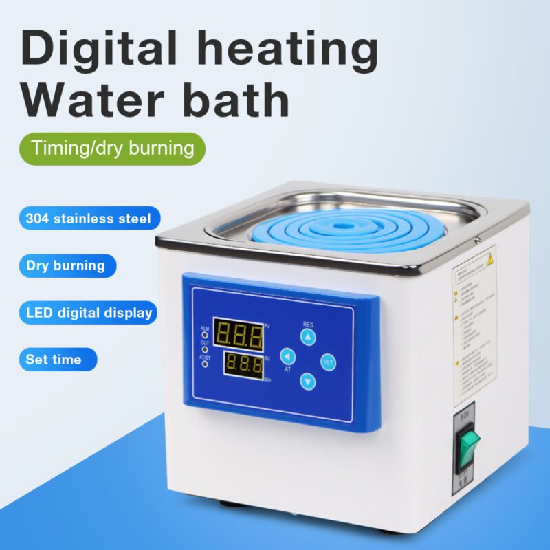 3.5L Digital constant temperature single row water bath pot+WB003 - Image 4