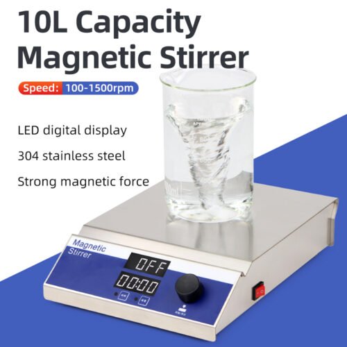 10L Capacity magnetic stirrer MS10 +LA048 - Image 4