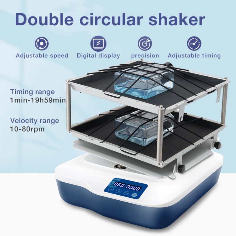 LED digital display double-layer circular R1807SM shaker+DS005 - Image 3