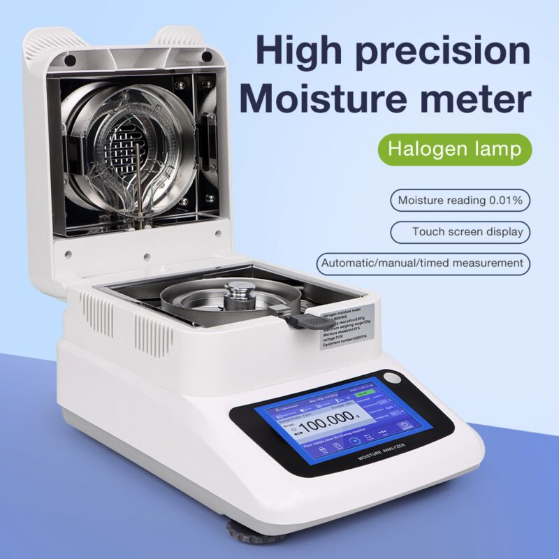 120g/0.001g 5-inch touchscreen moisture analyzer+BS029 - Image 4