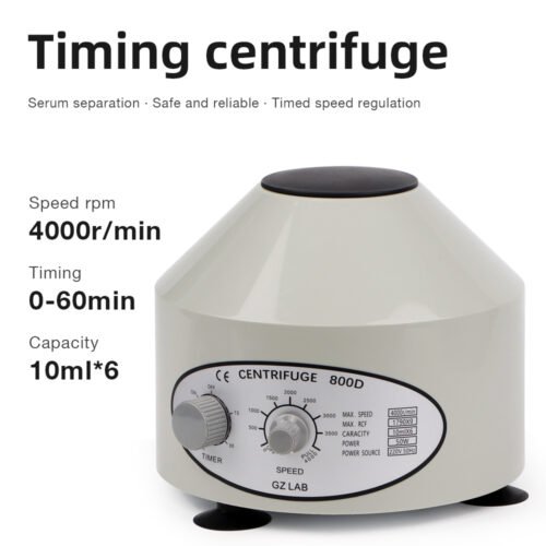800D Timed speed regulating centrifuge (10ml * 6)+LA114 - Image 4