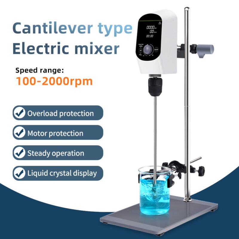 20L timeable cantilever electric mixer+LA022 - Image 5