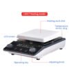 Heating magnetic stirrer 5L+LA017 - Image 3