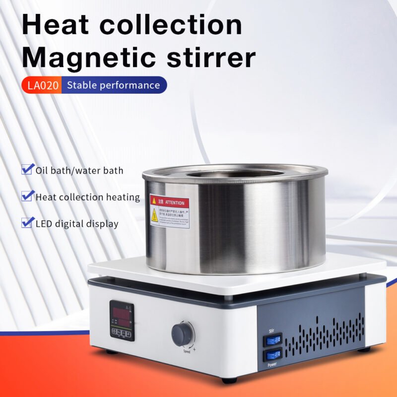 Oil bath/water bath heating magnetic stirrer+LA020 - Image 5