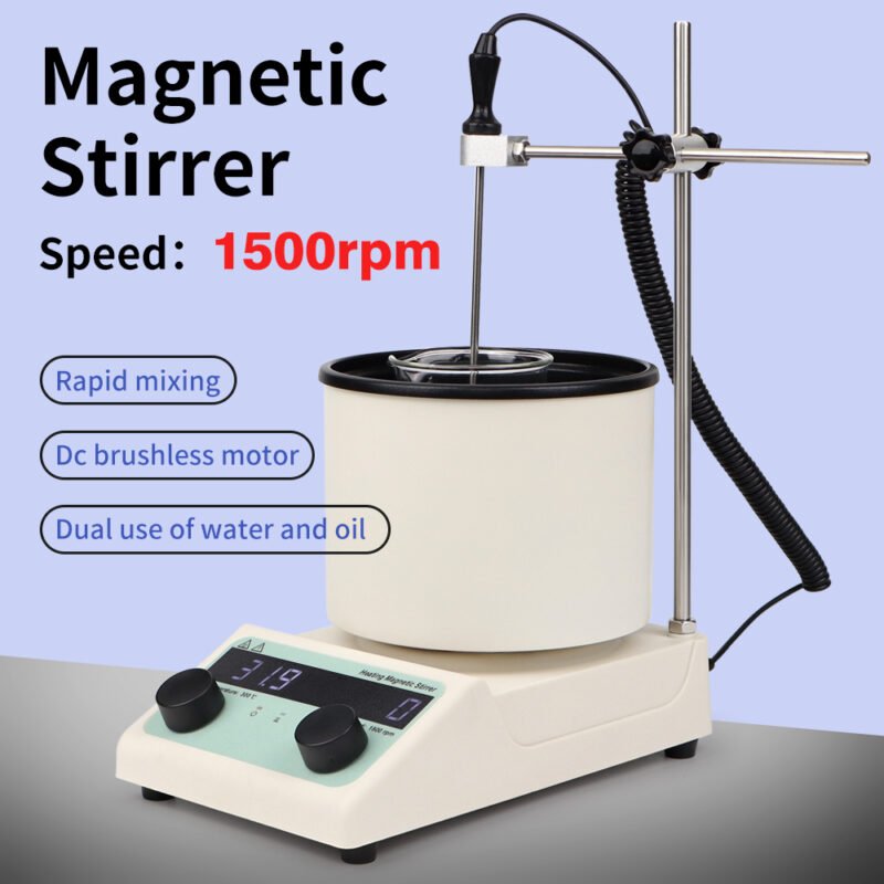 Heating magnetic stirring pot MS400GB+LA034 - Image 5