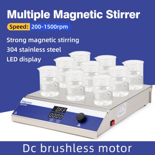 9-unit magnetic stirrer MS39+LA047 - Image 5