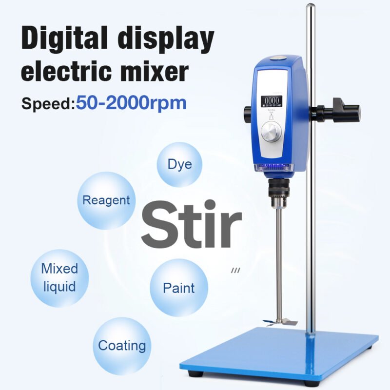Digital speed regulation electric 110S cantilever mixer+LA066 - Image 5