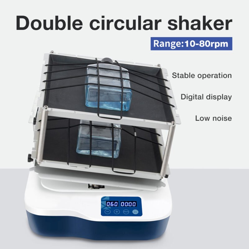LED digital display double-layer circular R1807SM shaker+DS005 - Image 4