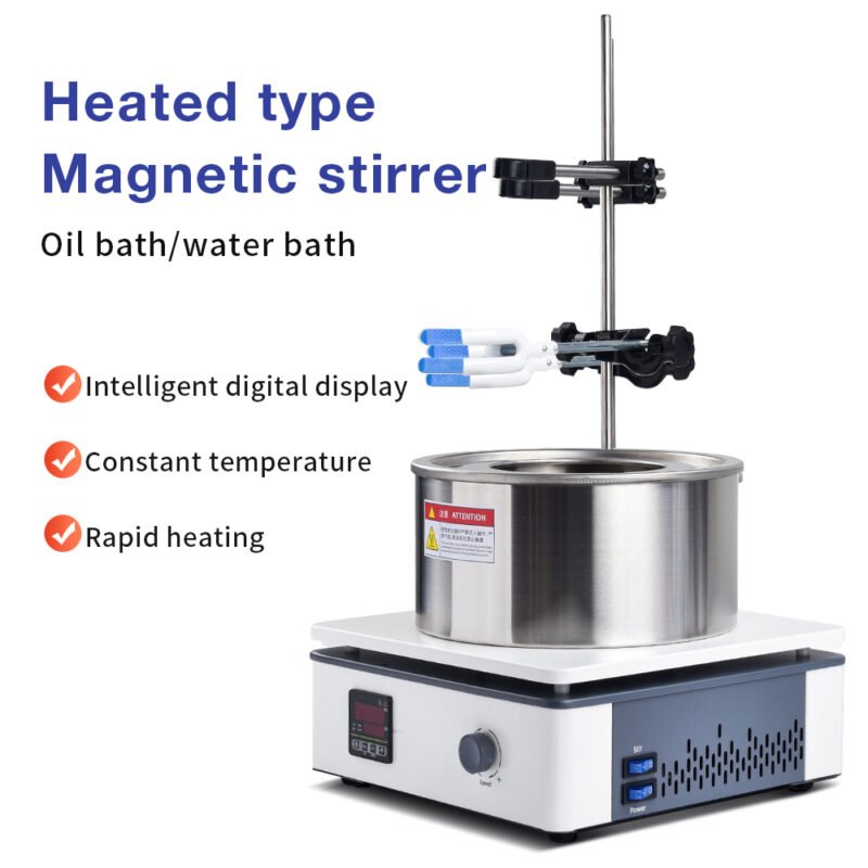 Oil bath/water bath heating magnetic stirrer+LA020 - Image 6