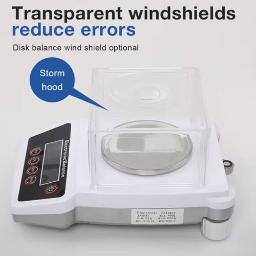 0.01g windproof cover balance scale+BS018/BS019 - Image 8