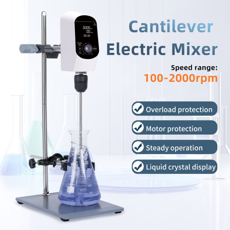 20L timeable cantilever electric mixer+LA022 - Image 6