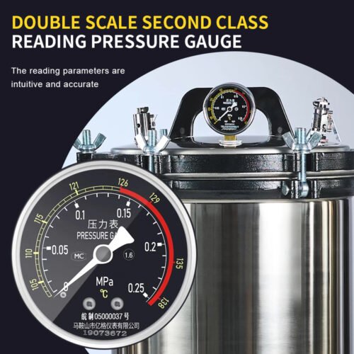 Double valve sterilization pot+STP01/STP02/STP03/STP04 - Image 6