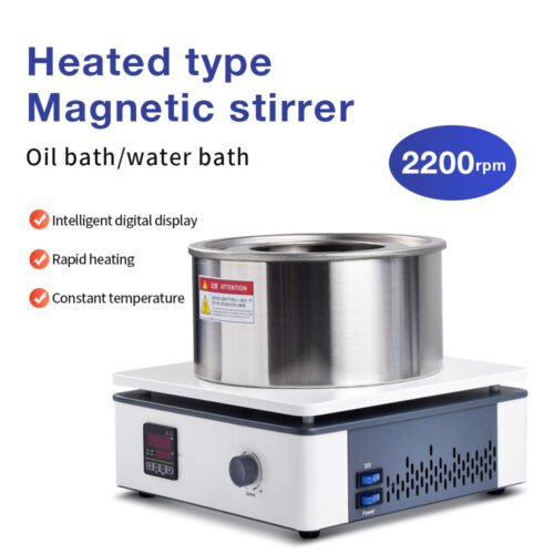 Oil bath/water bath heating magnetic stirrer+LA020 - Image 7