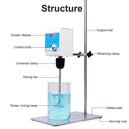Digital display electric stirrer+LA075 - Image 7
