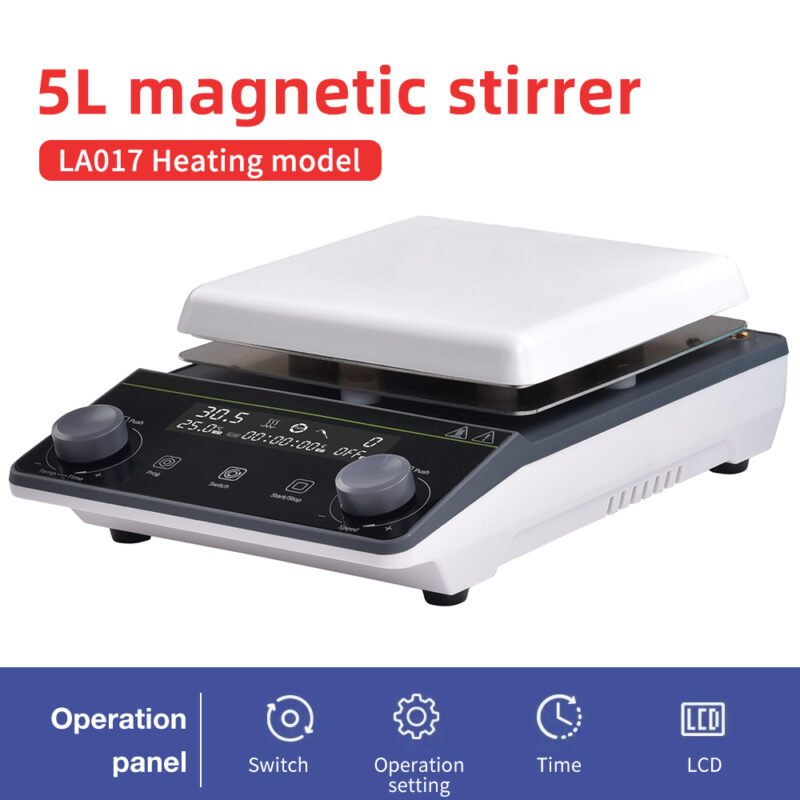 Heating magnetic stirrer 5L+LA017 - Image 4