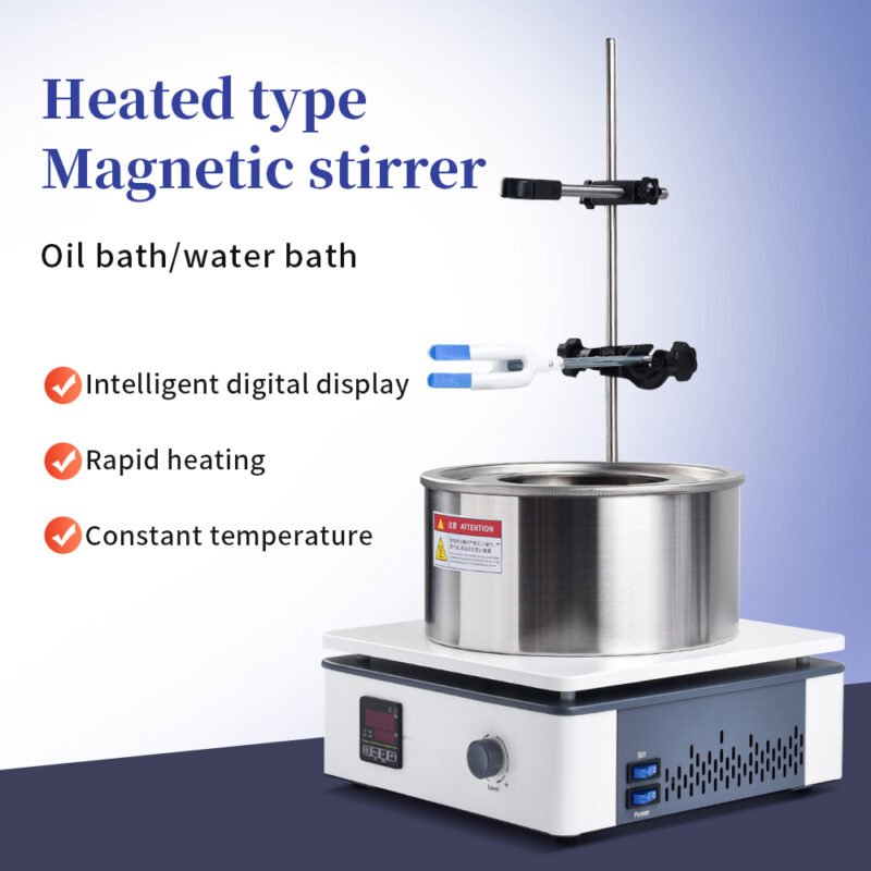 Oil bath/water bath heating magnetic stirrer+LA020 - Image 8