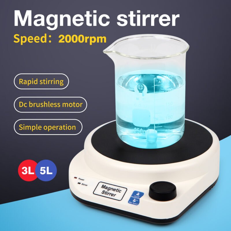 3L mini Magnetic Stirrer MS3+LA052 - Image 8