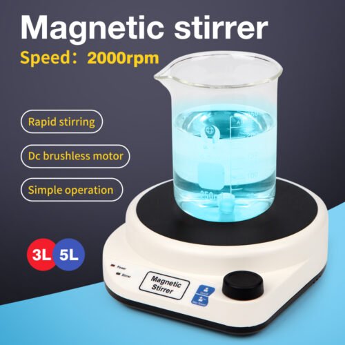 5L mini Magnetic Stirrer MS5+LA053 - Image 8