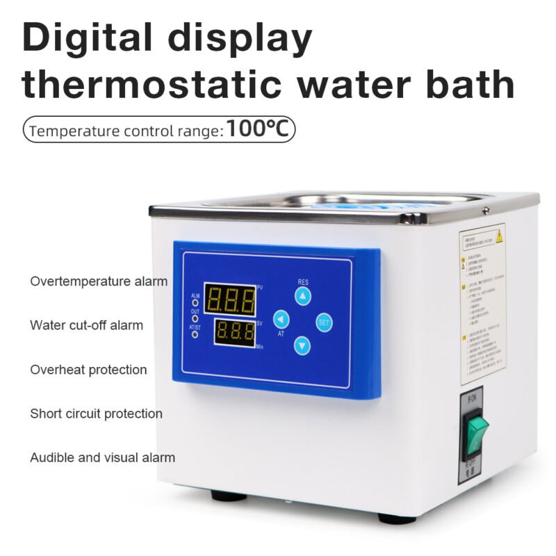 3.5L Digital constant temperature single row water bath pot+WB003 - Image 8