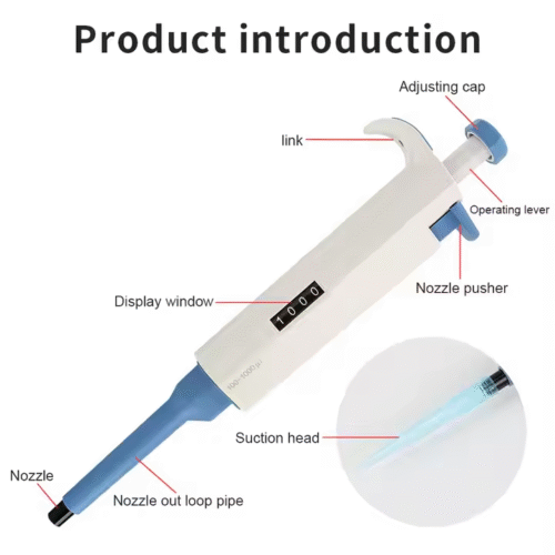 TopPette manual single-channel adjustable pipette +LA002 - Image 2
