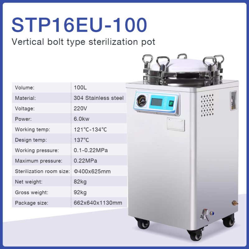 Vertical bolt sterilization pot+STP16 - Image 8