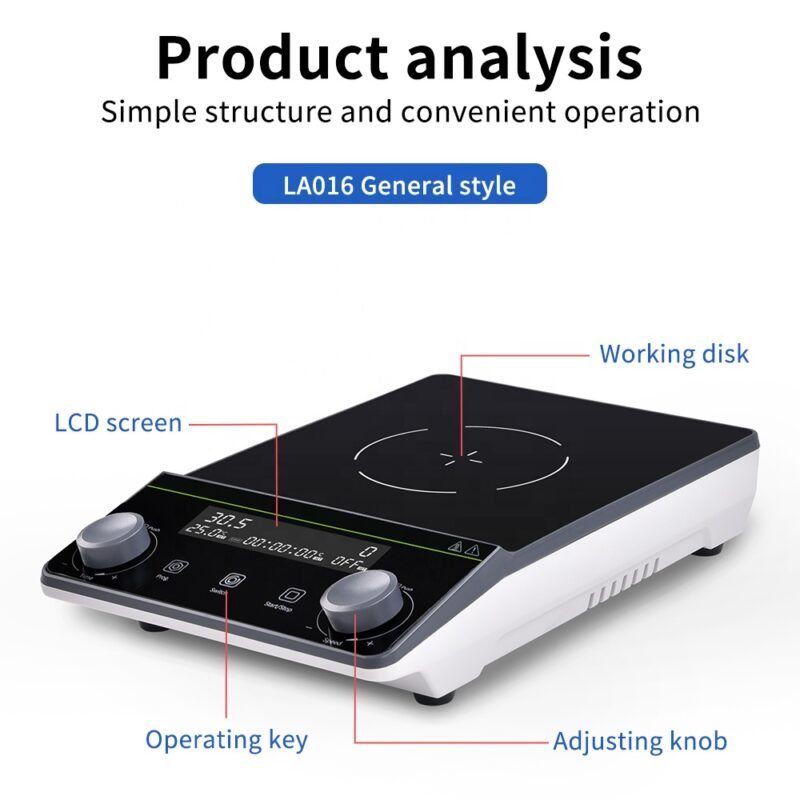 Magnetic stirrer 5L+LA016 - Image 3