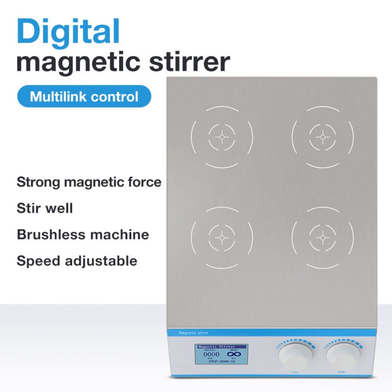 Four-position magnetic stirrer+LA008 - Image 7