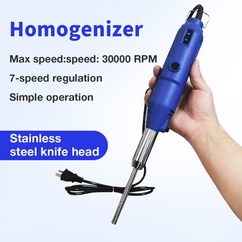 Blue handheld homogenizer+LA123/LA124 - Image 2