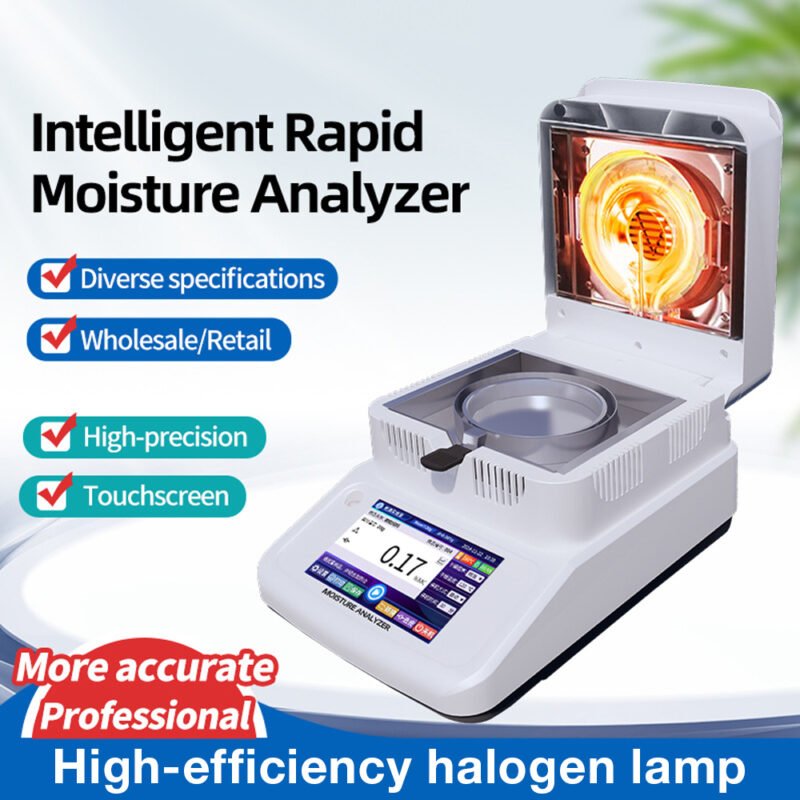 120g Halogen moisture meter+BS106EU/BS107EU/BS108EU - Image 2