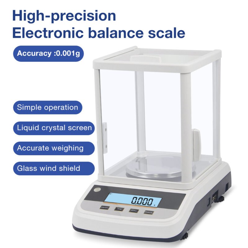 100g/200g/300g/500g&1mg Laboratory balance scale+BS003/BS004/BS005/BS006 - Image 3