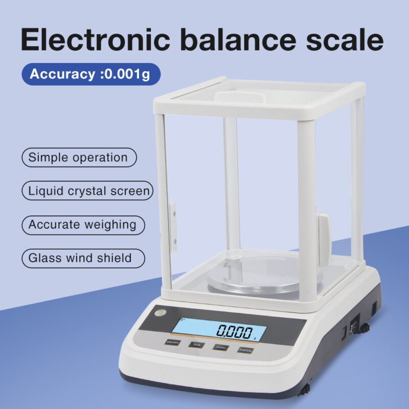 100g/200g/300g/500g&1mg Laboratory balance scale+BS003/BS004/BS005/BS006 - Image 4