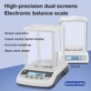 100g/200g/300g/500g 1mg dual screen display laboratory balance scale+BS007/BS008/BS009/BS010 - Image 3