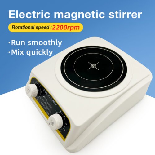 1L Mini Timer Speed Regulating Magnetic Stirrer+LA121 - Image 4