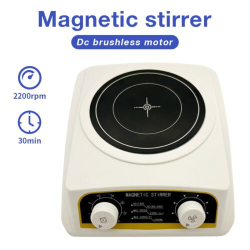 1L Mini Timer Speed Regulating Magnetic Stirrer+LA121 - Image 6